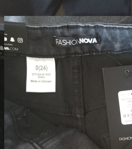 2 for $20 NEW Fashion Nova Turn It Up Skinny Jeans - Picture 5 of 5